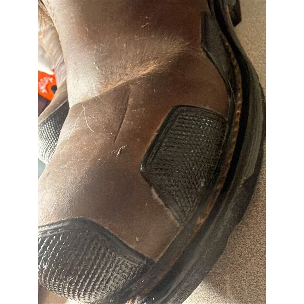 Ariat Overdrive XTR Waterproof Composite Toe Work Boots Mens 9 W Brown